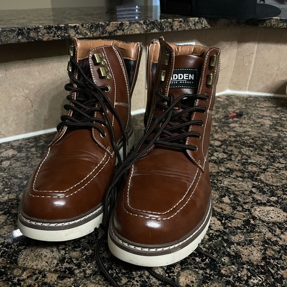 MADDEN by Steve Madden Brown boots/shoes for Men size 10 - Picture 2 of 4